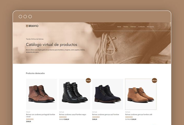 Desarrollo catálogos web